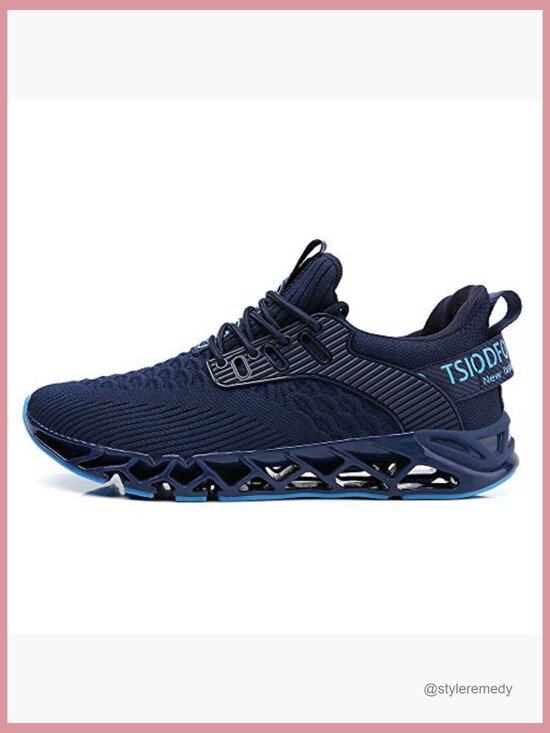 TPU Sole Running Shoes with Honeycomb Cushion and Hexagonal Mesh main image 5